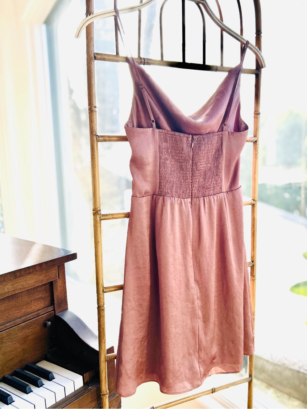 Sunday Best Aritzia Spencer Slip Dress in Lilac Bloom EUC Size Small - Picture 4 of 7